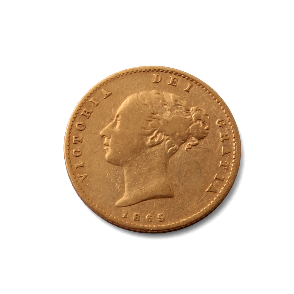 1865 Half Sovereign